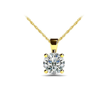 Be Mine Diamond Solitaire Pendant