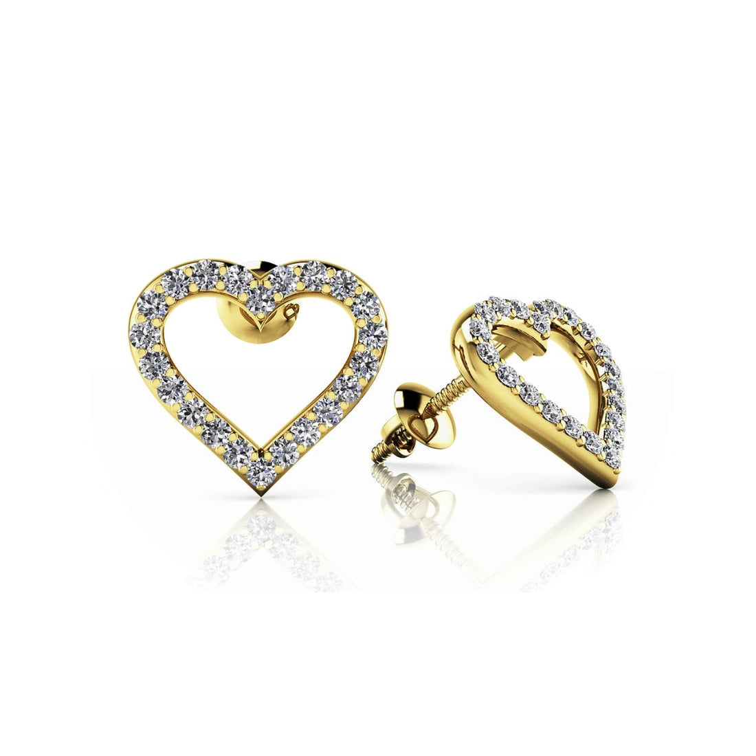 Sweetheart Diamond Earrings