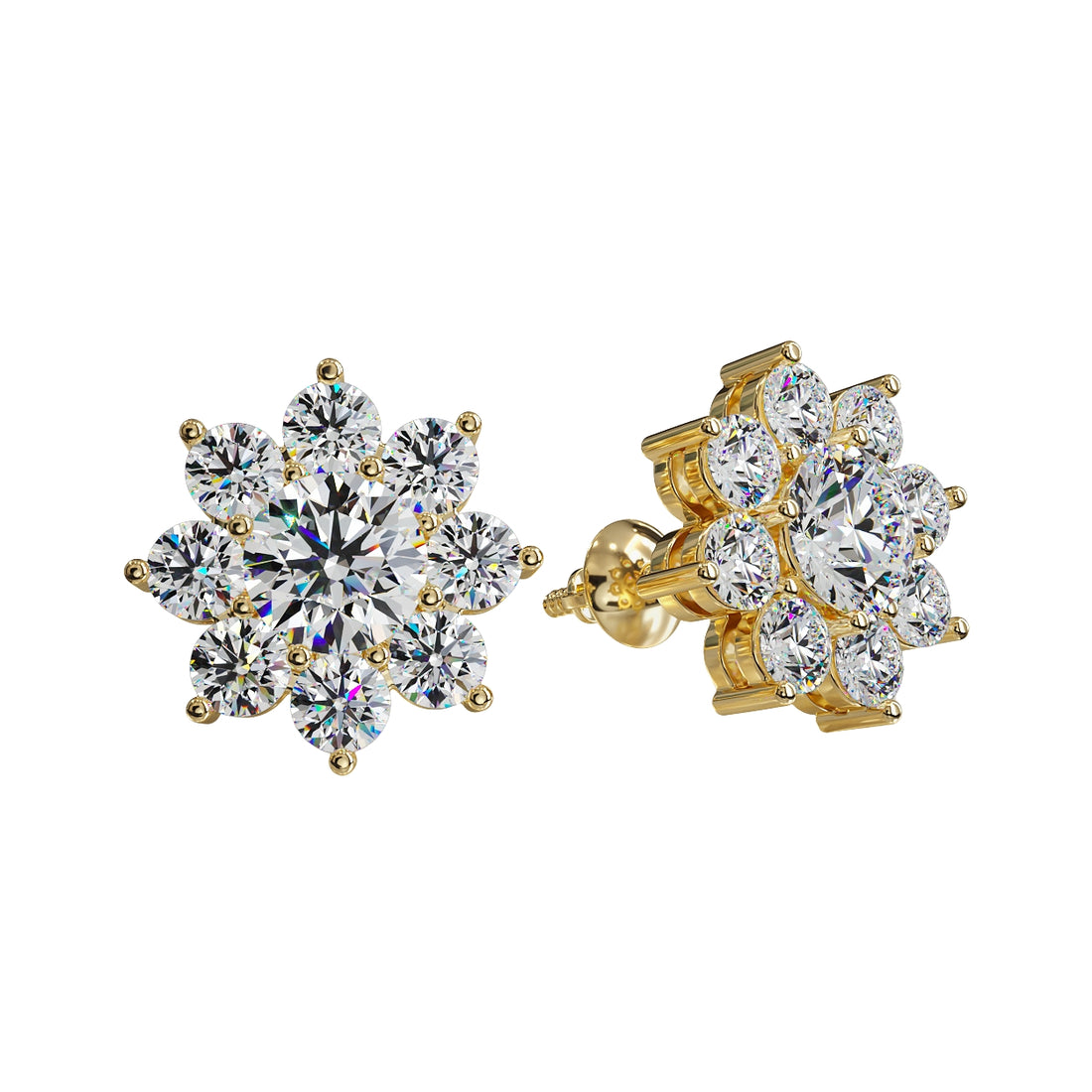 Radiant Elegance Stud Earrings